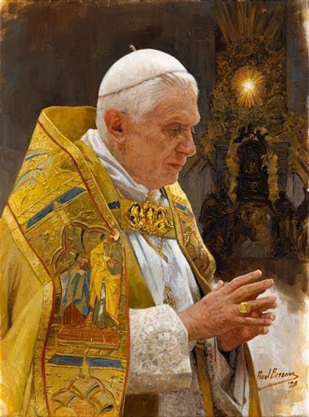 Paus emeritus Benedictus XVI overleden